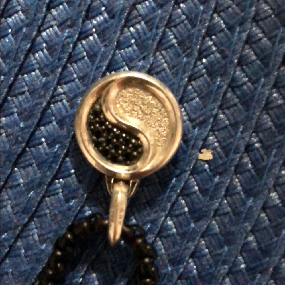 David yurman necklace and yin yang amulet diamonds